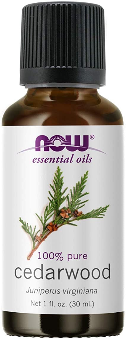 NOW Cedarwood Essential Oil 30ml - Lighten Up Shop