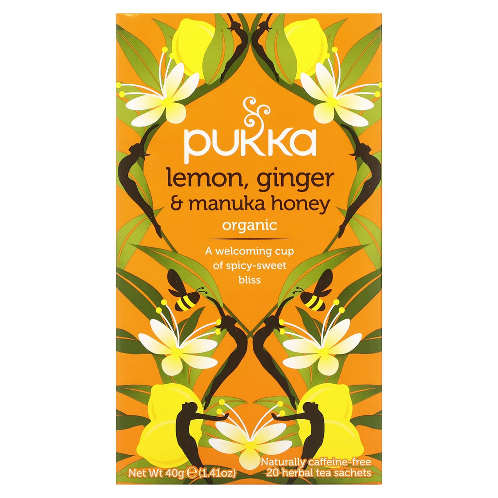 Pukka Night Lemon, Ginger & Manuka Honey - Lighten Up Shop