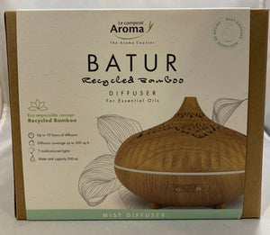 The Aroma Counter Batur Recycled Bamboo Diffuser - Lighten Up Shop