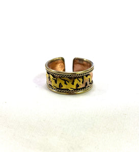 Copper Adjustable Ring - Lighten Up Shop