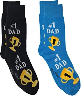 Foozys Socks #1 Dad - Lighten Up Shop