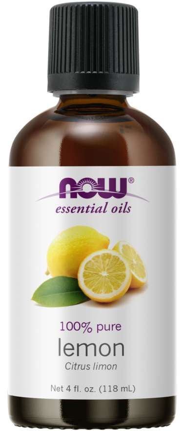 NOW Lemon Essential Oil 118ml - Lighten Up Shop