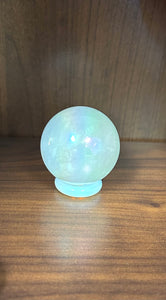 Aura Calcite Sphere - Lighten Up Shop