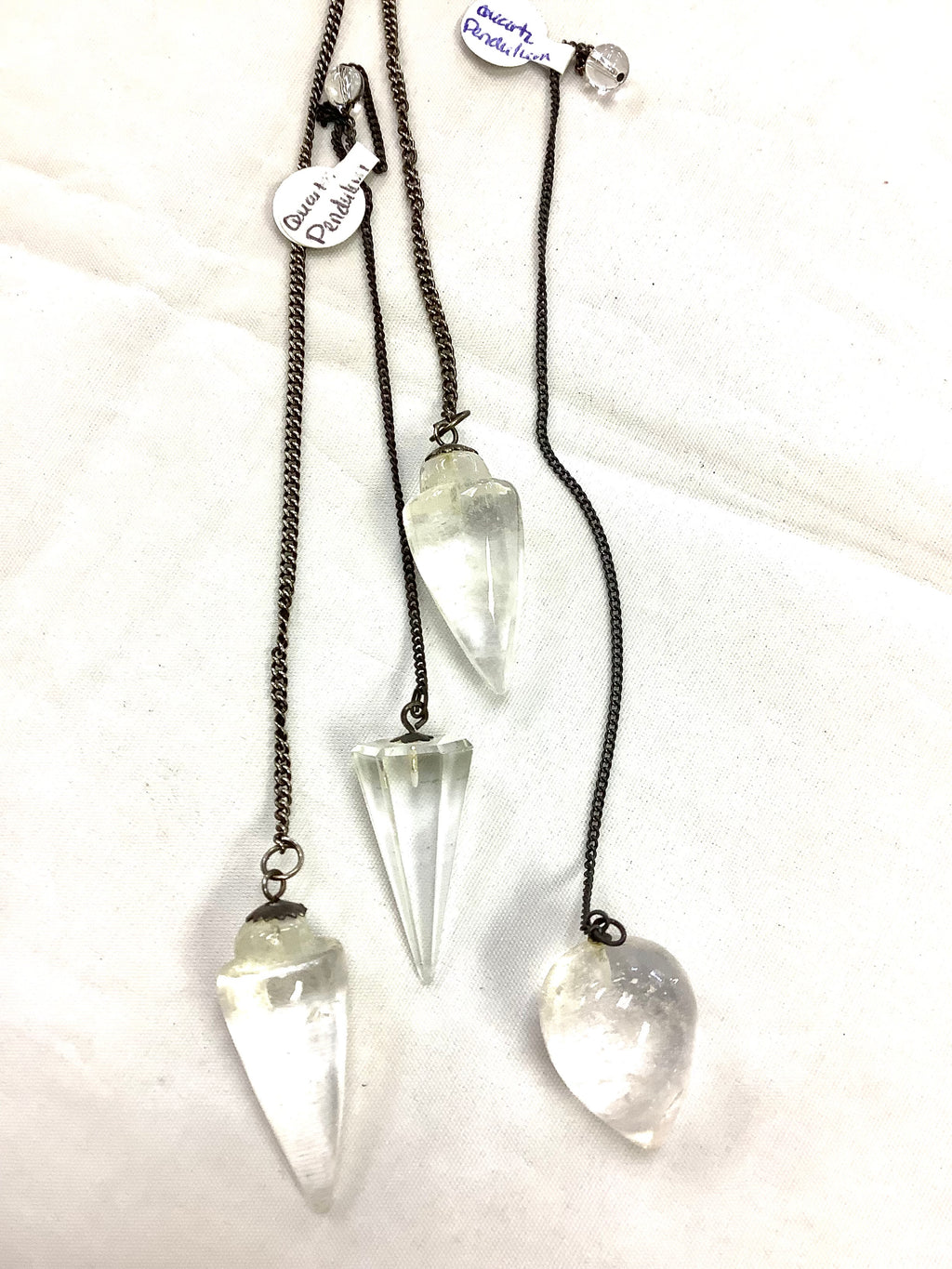 Clear Quartz Pendulum - Lighten Up Shop