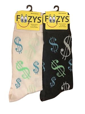 Foozys Socks Dollar Sign - Lighten Up Shop