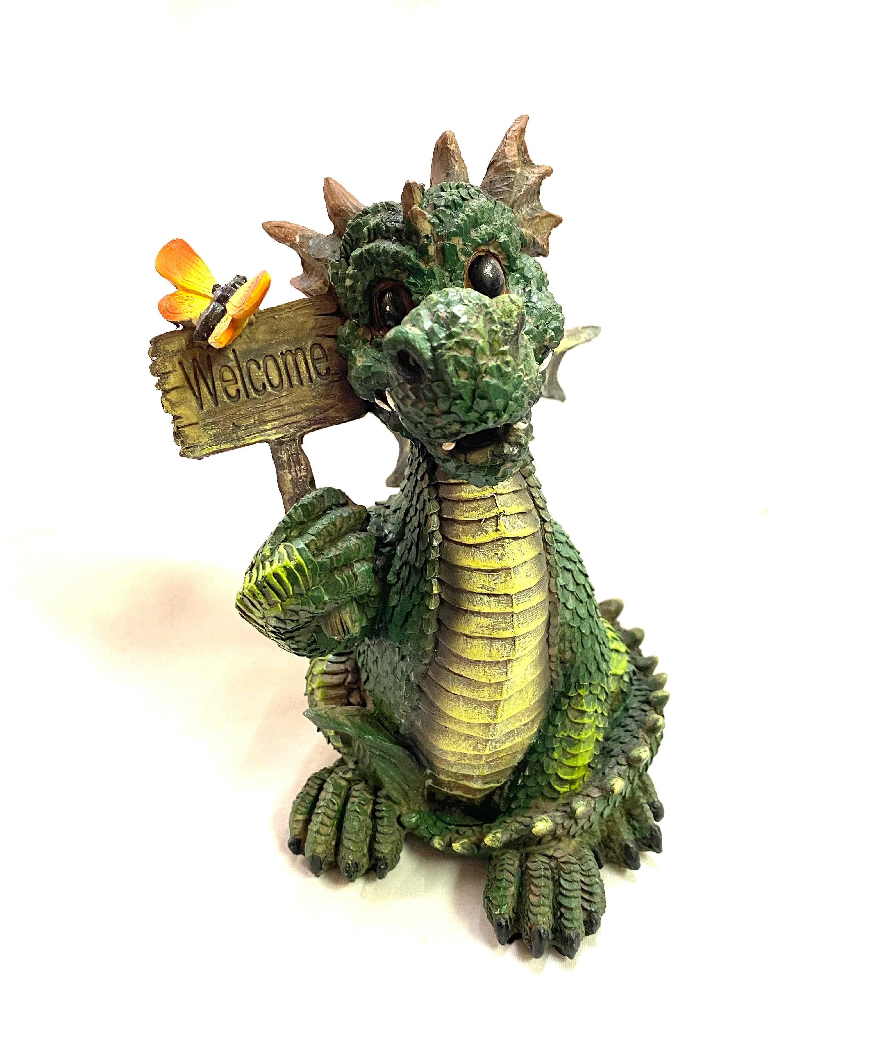 Green Welcome Dragon - Lighten Up Shop