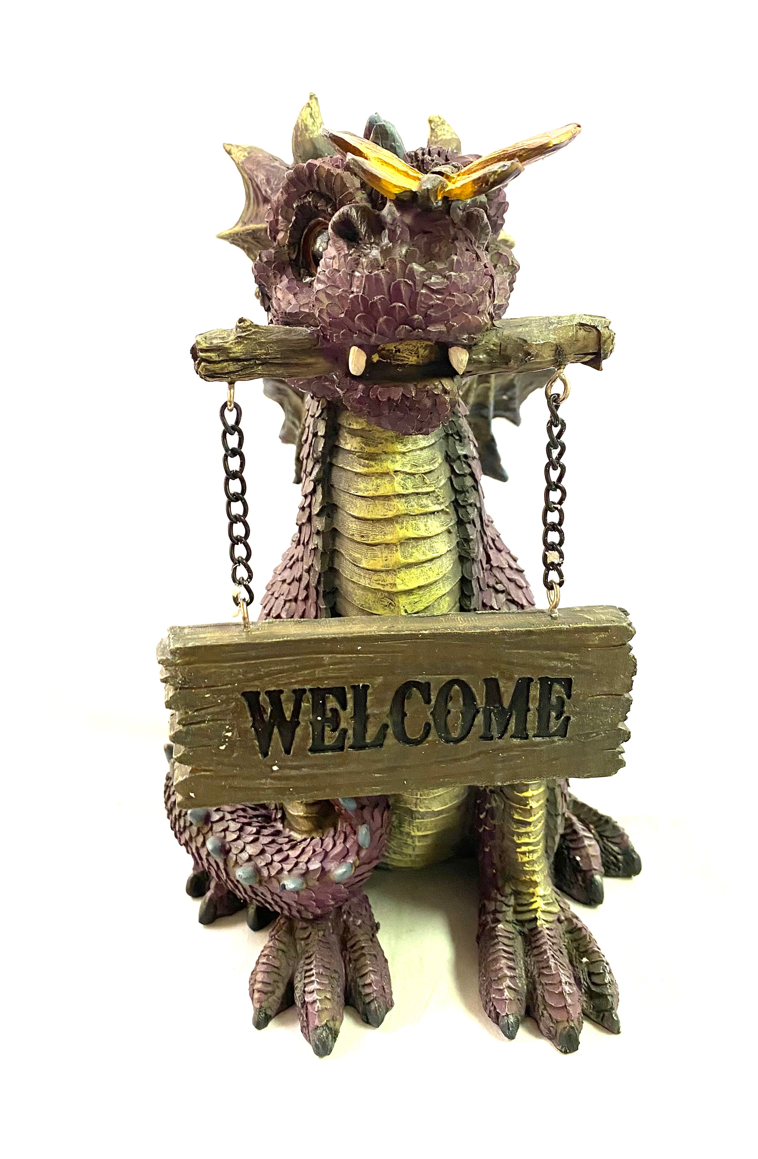 Purple Welcome Dragon - Lighten Up Shop