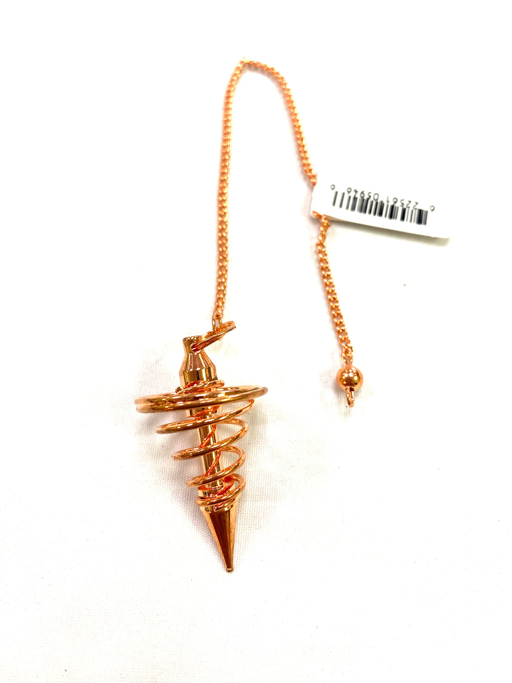 Copper Spiral Pendulum - Lighten Up Shop