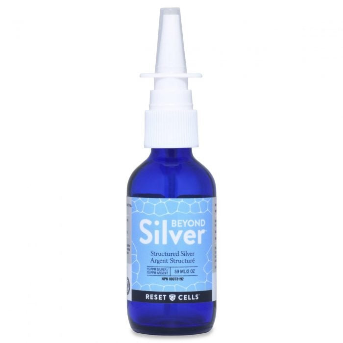 Beyond Silver Nasal Spray (59 ml) (Structured Silver) - Lighten Up Shop