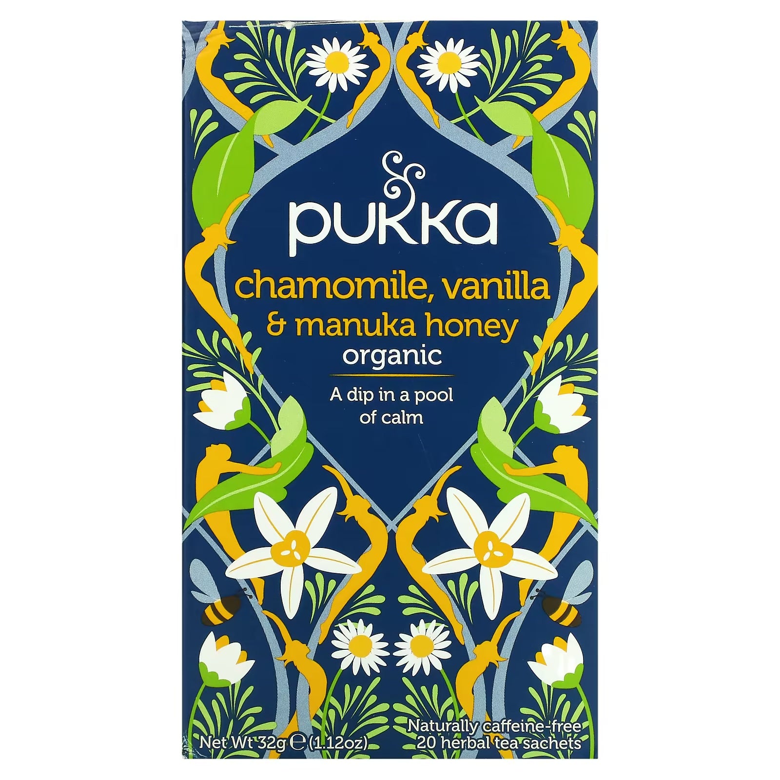 Pukka Chamomile, Vanilla, Manuka Honey Tea - Lighten Up Shop