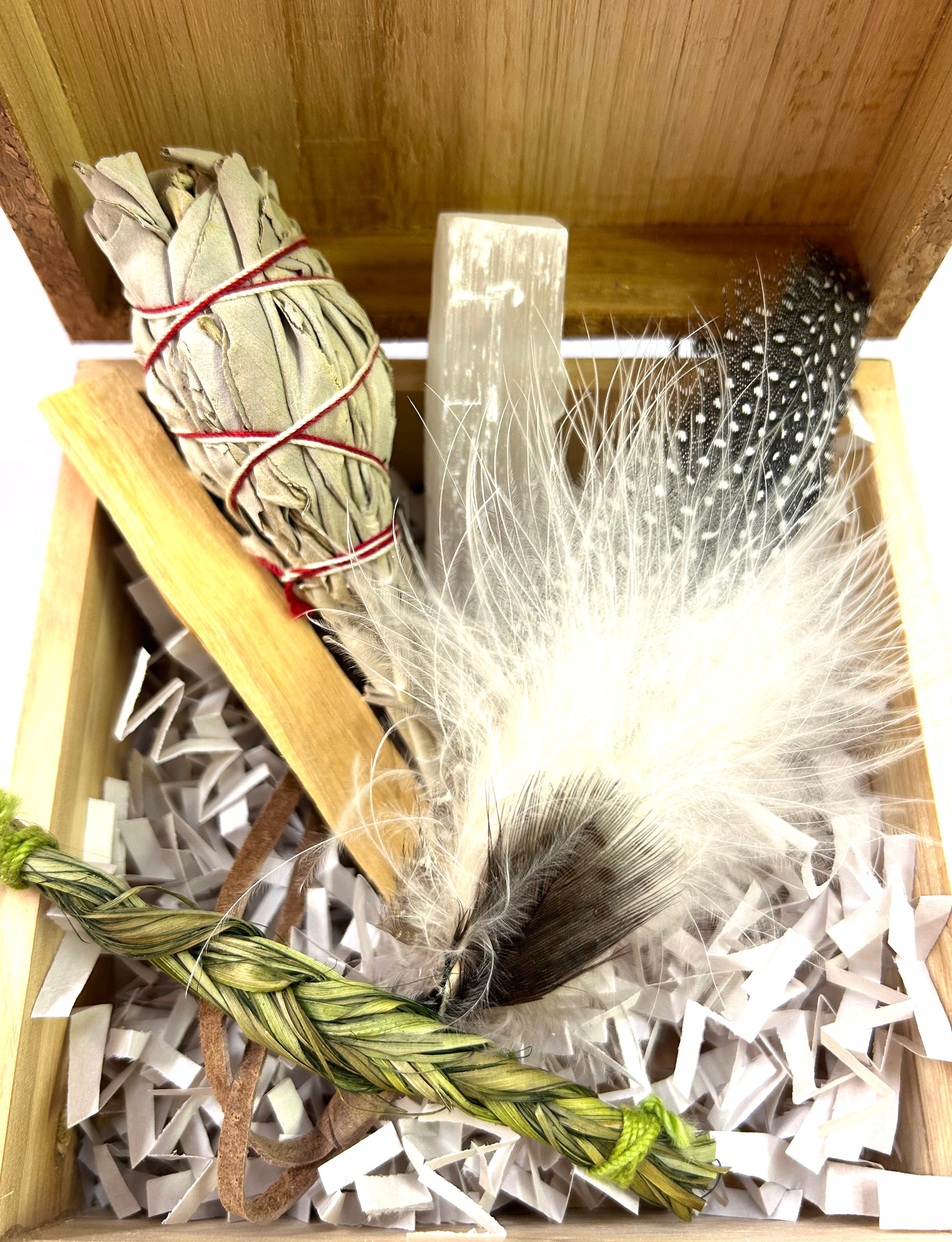 Smudge Kit Gift Box - Lighten Up Shop