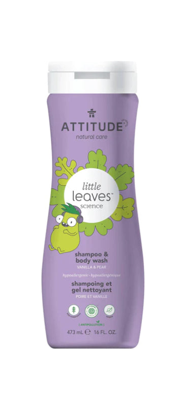 Little Leaves Shampoo & Body Wash - Vanilla Pear - Lighten Up Shop