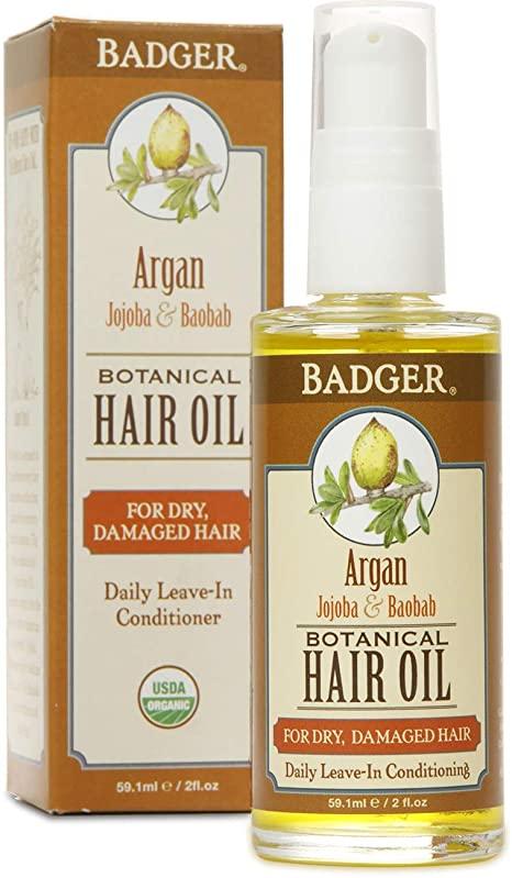 Botanical Hair Oil - Argan, Jojoba, &Baobab (2oz.) - Lighten Up Shop