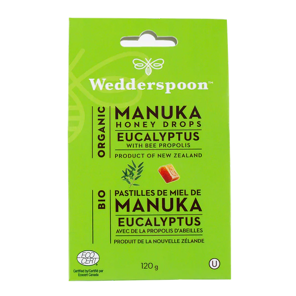Manuka Honey Drops - Eucalyptus - Lighten Up Shop