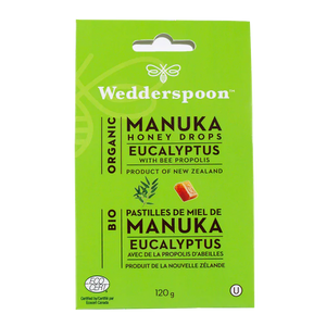 Manuka Honey Drops - Eucalyptus - Lighten Up Shop