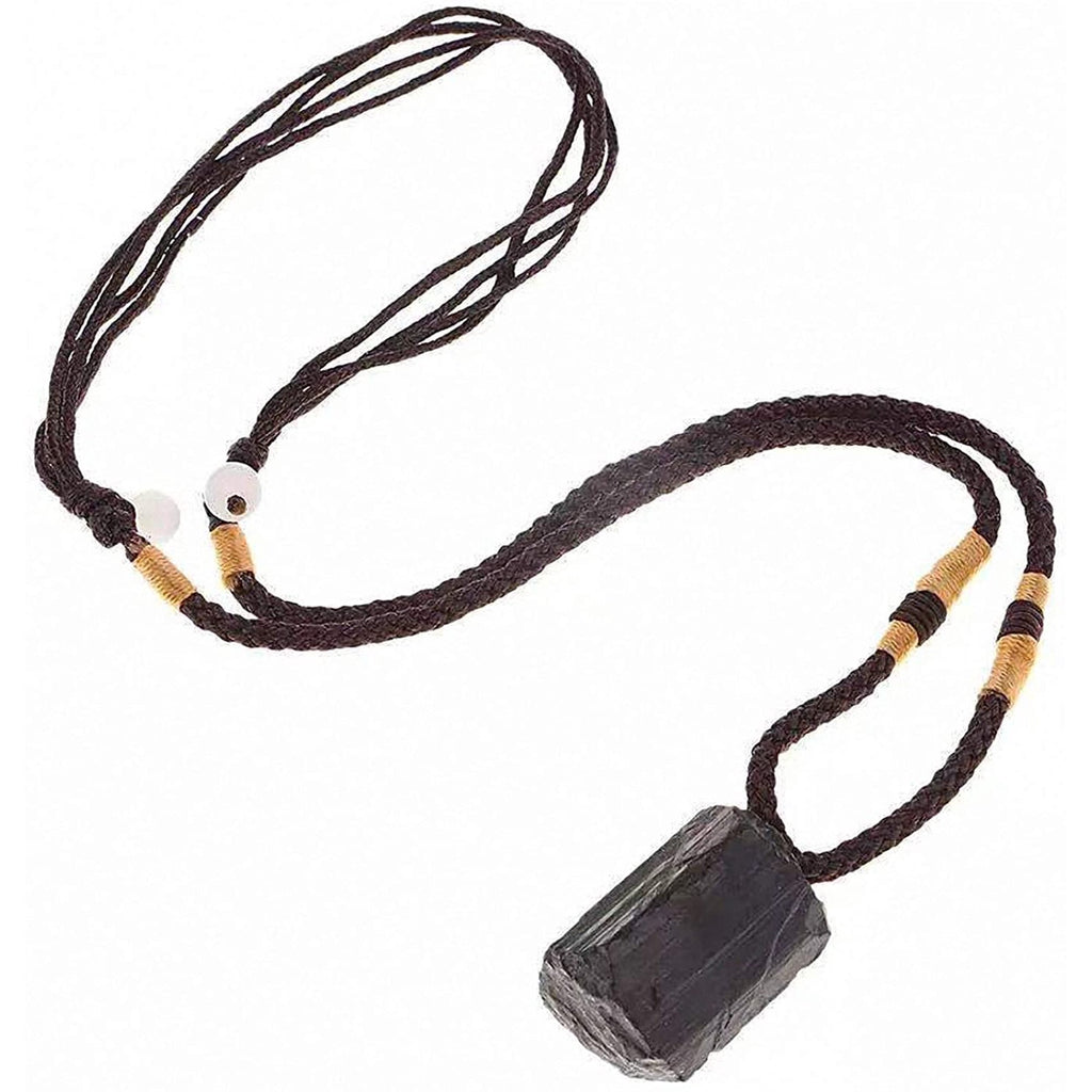 Tourmaline Adjustable Cord Necklace - Lighten Up Shop