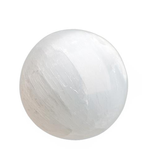 Selenite Sphere 2.5” - Lighten Up Shop