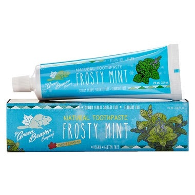 Green Beaver Frosty  Mint Toothpaste - Lighten Up Shop