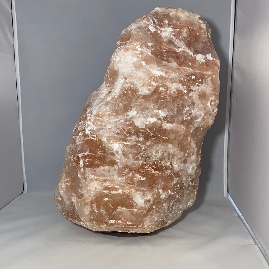 Rough Salt Rock Lamp Large $110 - Lighten Up Shop