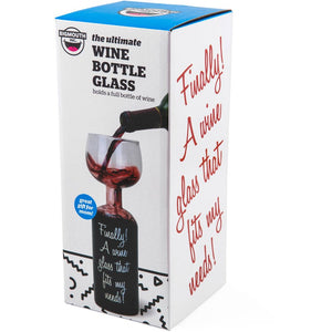 Wine Bottle Glass - Lighten Up Shop