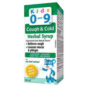 Kids 0-9 Cough & Cold 100ml - Lighten Up Shop