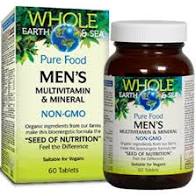 Men's Multivitamin and Mineral 60 tablets - Lighten Up Shop