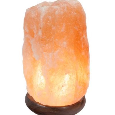 Rough Salt Rock Lamp 40 - Lighten Up Shop