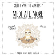 Stuff I Want to Manifest Cards - Lighten Up Shop
