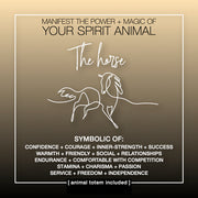 Spirit Animal Token + Card - Lighten Up Shop