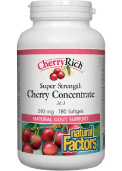 CherryRich Super Strength Cherry Concentrate 180 softgels - Lighten Up Shop