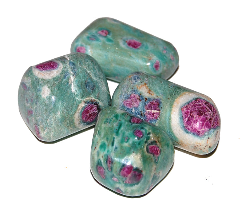 Ruby and Fuchsite Loose Tumbled - Lighten Up Shop