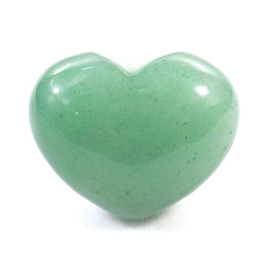Green Aventurine Heart 1.5" - Lighten Up Shop