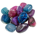 Coloured Agate Loose Tumbled - Lighten Up Shop