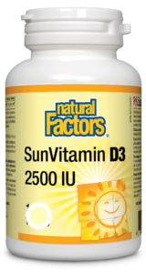 Vitamin D3 2500IU 180 softgels - Lighten Up Shop