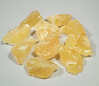 Yellow Calcite Loose Raw - Lighten Up Shop